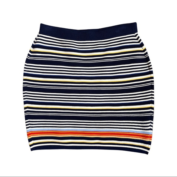 Lands' End Dresses & Skirts - Lands End striped stretchy skirt